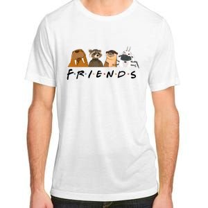 Friends Lylla Teefs Floor Rocket And Friends Cute Matching Guardian Adult ChromaSoft Performance T-Shirt