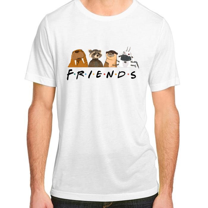 Friends Lylla Teefs Floor Rocket And Friends Cute Matching Guardian Adult ChromaSoft Performance T-Shirt