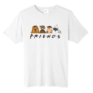 Friends Lylla Teefs Floor Rocket And Friends Cute Matching Guardian Tall Fusion ChromaSoft Performance T-Shirt