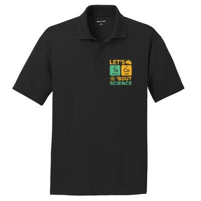 Funny Lets Tacos Bout Scienceshirt Scientist Teacher PosiCharge RacerMesh Polo