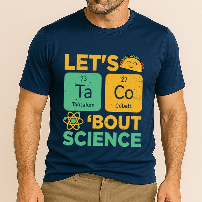 Funny Lets Tacos Bout Scienceshirt Scientist Teacher Cooling Performance Crew T-Shirt
