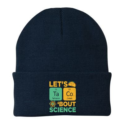 Funny Lets Tacos Bout Scienceshirt Scientist Teacher Beanie
