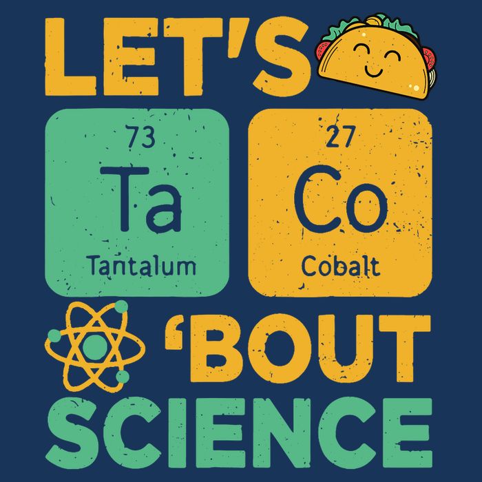 Funny Lets Tacos Bout Scienceshirt Scientist Teacher 16 in Basic Backpack