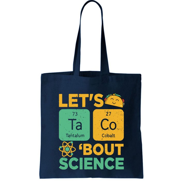 Funny Lets Tacos Bout Scienceshirt Scientist Teacher Bag
