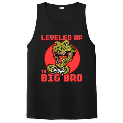 Funny Leveled Up To Big Bro Gamer Gaming Lovers Brother Great Gift PosiCharge Competitor Tank