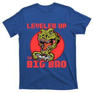 Funny Leveled Up To Big Bro Gamer Gaming Lovers Brother Great Gift T-Shirt