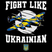 Fight Like Ukrainian I Stand With Ukraine Support Wool Snapback Cap