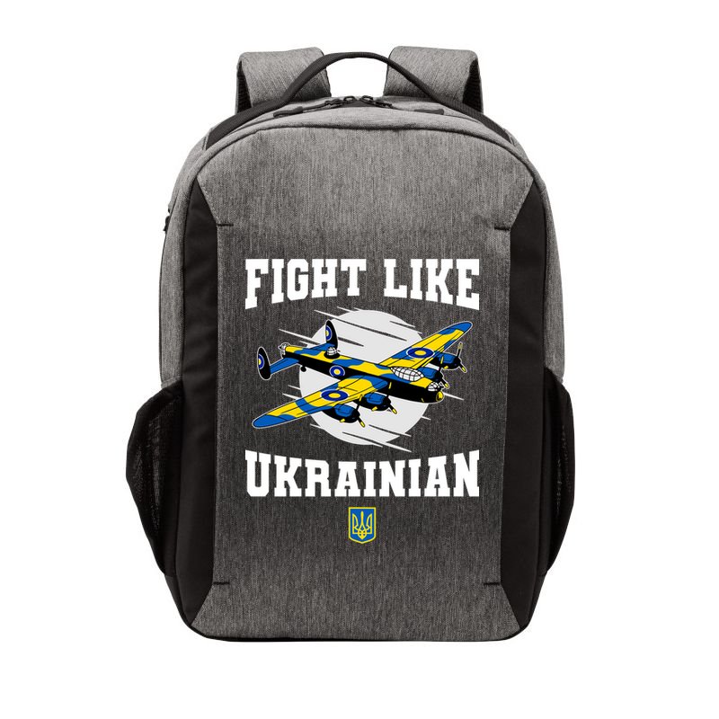 Fight Like Ukrainian I Stand With Ukraine Support Vector Backpack