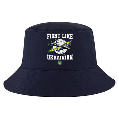 Fight Like Ukrainian I Stand With Ukraine Support Cool Comfort Performance Bucket Hat