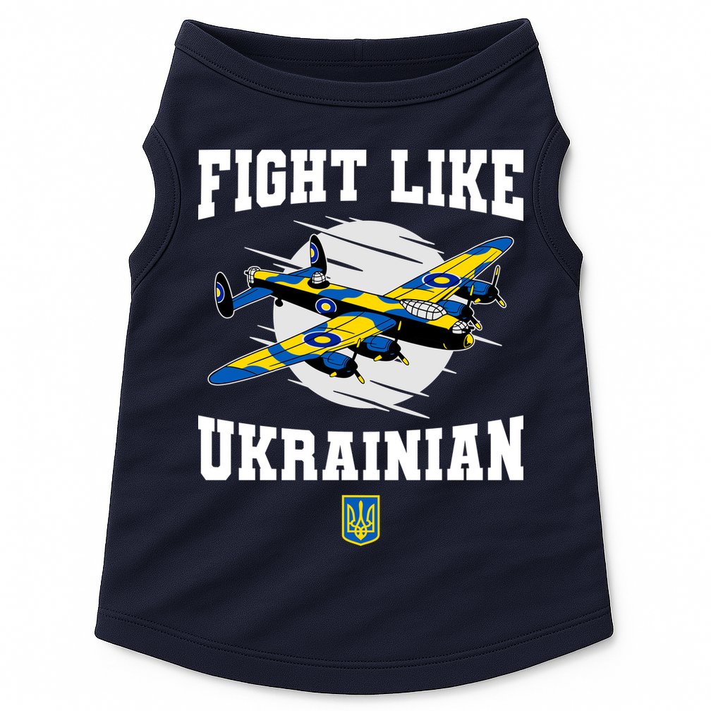 Fight Like Ukrainian I Stand With Ukraine Support Doggie Tank