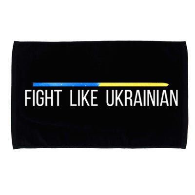 Fight Like Ukrainian Microfiber Hand Towel