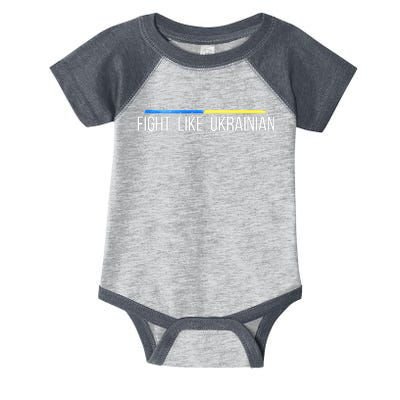 Fight Like Ukrainian Infant Baby Jersey Bodysuit