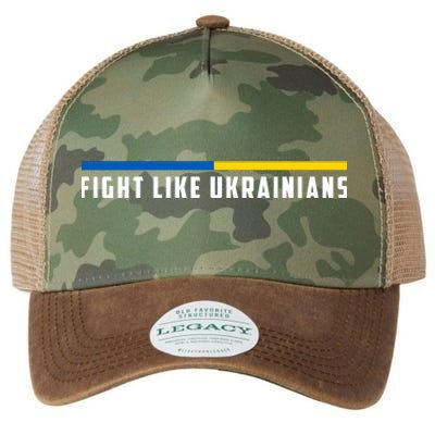 Fight Like Ukrainians Legacy Tie Dye Trucker Hat