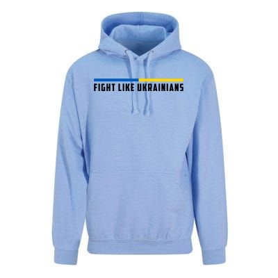 Fight Like Ukrainians Unisex Surf Hoodie