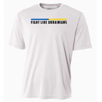 Fight Like Ukrainians Cooling Performance Crew T-Shirt