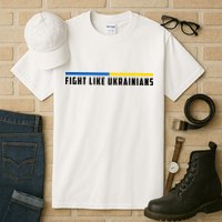 Fight Like Ukrainians Tall T-Shirt