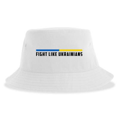 Fight Like Ukrainians Sustainable Bucket Hat