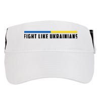 Fight Like Ukrainians Adult Drive Performance Visor