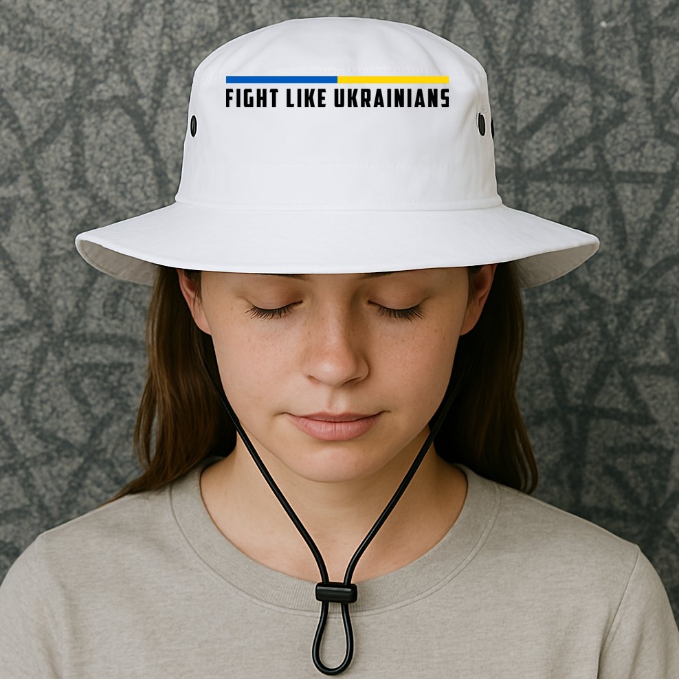 Fight Like Ukrainians Bucket Hat