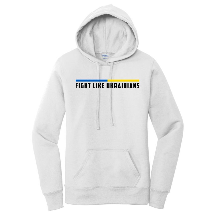 Fight Like Ukrainians Women's Pullover Hoodie