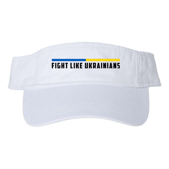 Fight Like Ukrainians Valucap Bio-Washed Visor