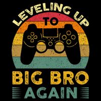 Funny Leveling Up To Big Bro Again Vintage Big Brother Again Visor