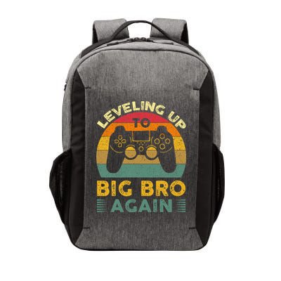 Funny Leveling Up To Big Bro Again Vintage Big Brother Again Vector Backpack