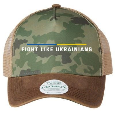 Fight Like Ukrainians Legacy Tie Dye Trucker Hat