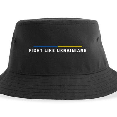 Fight Like Ukrainians Sustainable Bucket Hat