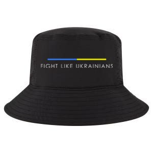 Fight Like Ukrainians Ukraine Ukrainian Cool Comfort Performance Bucket Hat