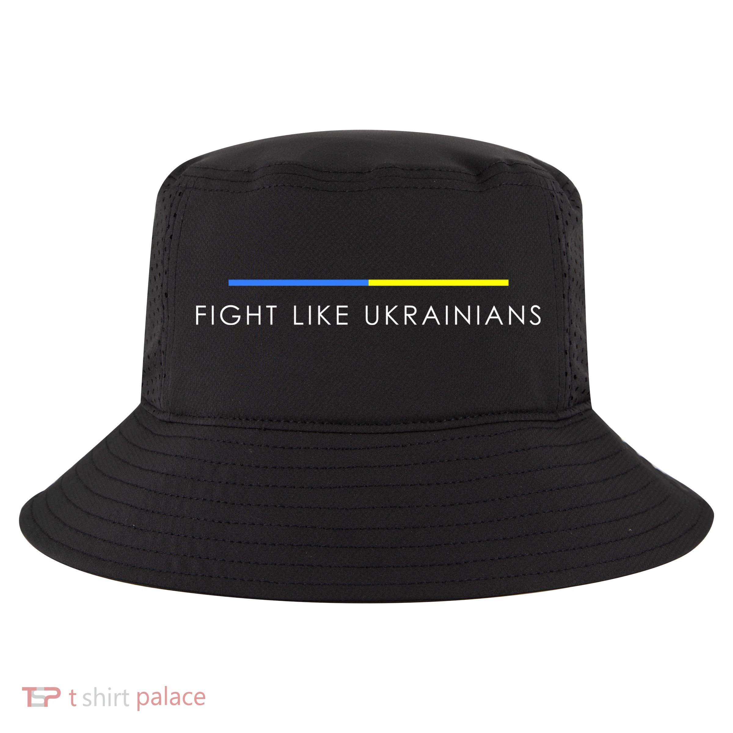 Fight Like Ukrainians Ukraine Ukrainian Cool Comfort Performance Bucket Hat