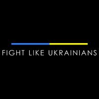 Fight Like Ukrainians Ukraine Ukrainian Women's V-Neck T-Shirt
