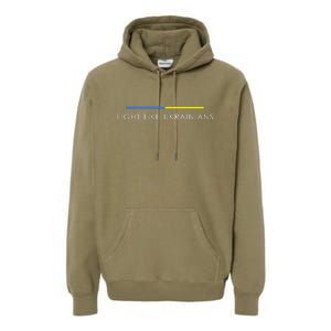 Fight Like Ukrainians Ukraine Ukrainian Premium Hoodie