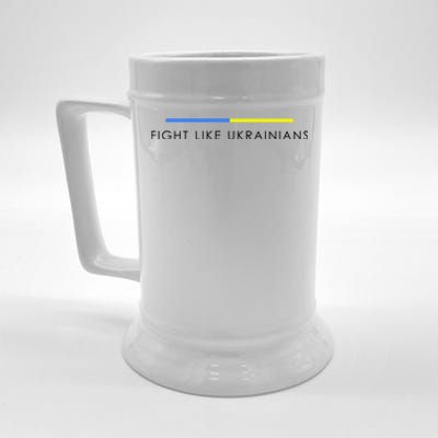 Fight Like Ukrainians Ukraine Ukrainian Beer Stein