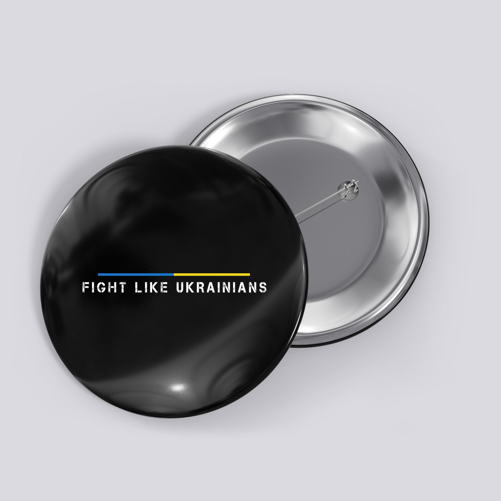 Official Fight Like Ukrainians Button