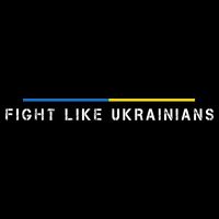 Official Fight Like Ukrainians Women's V-Neck T-Shirt