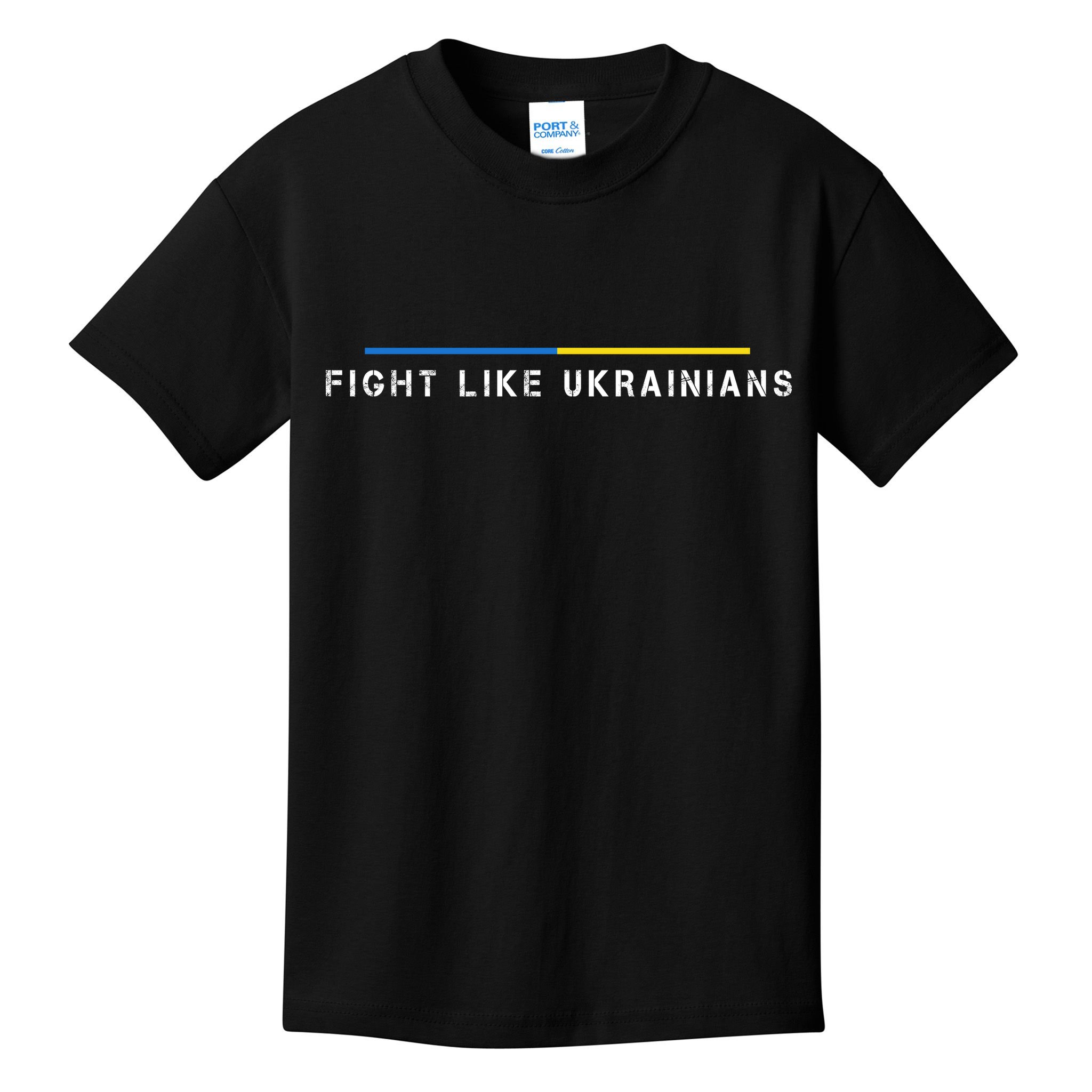 Official Fight Like Ukrainians Kids T-Shirt