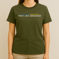 Official Fight Like Ukrainians T-Shirt