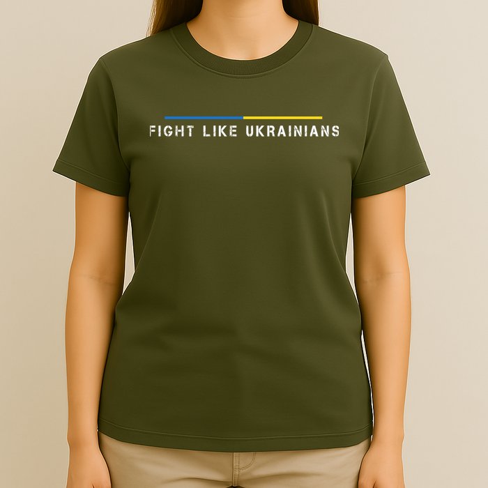Official Fight Like Ukrainians T-Shirt