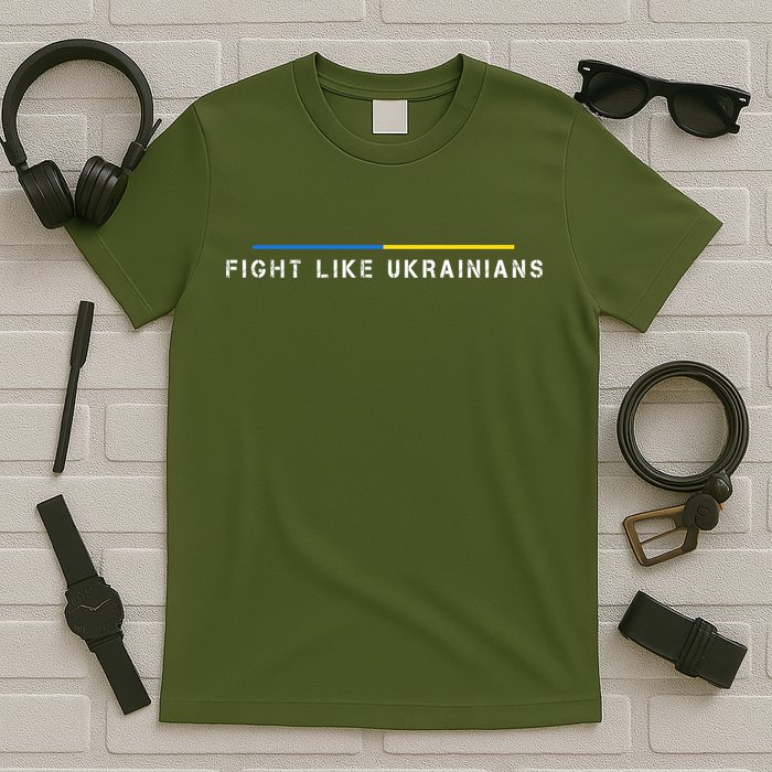 Official Fight Like Ukrainians T-Shirt