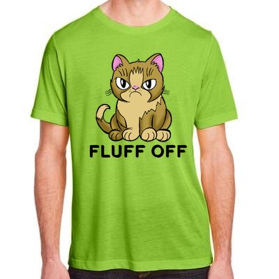 Fluff Off Funny Cat Adult ChromaSoft Performance T-Shirt