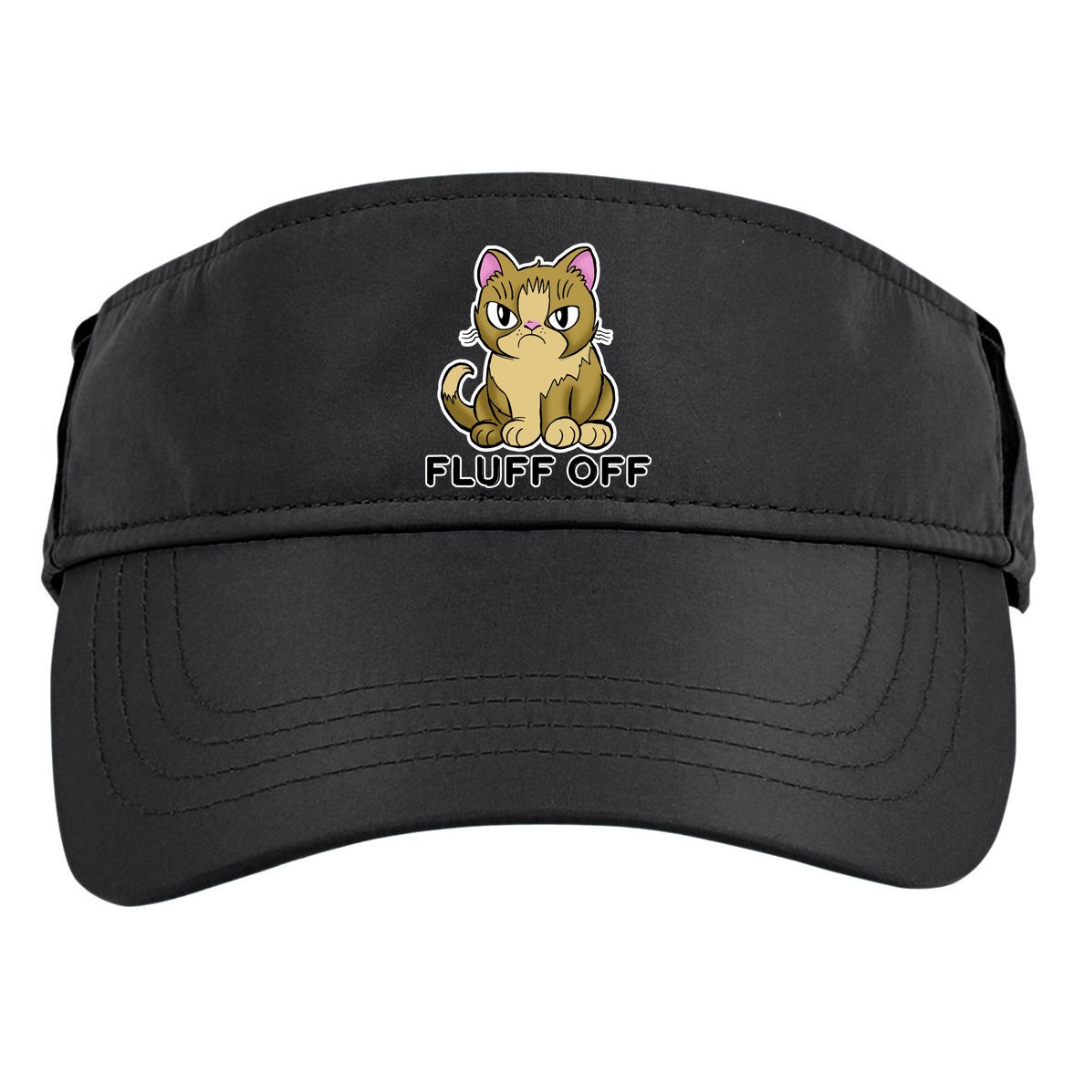 Fluff Off Funny Cat Adult Drive Performance Visor