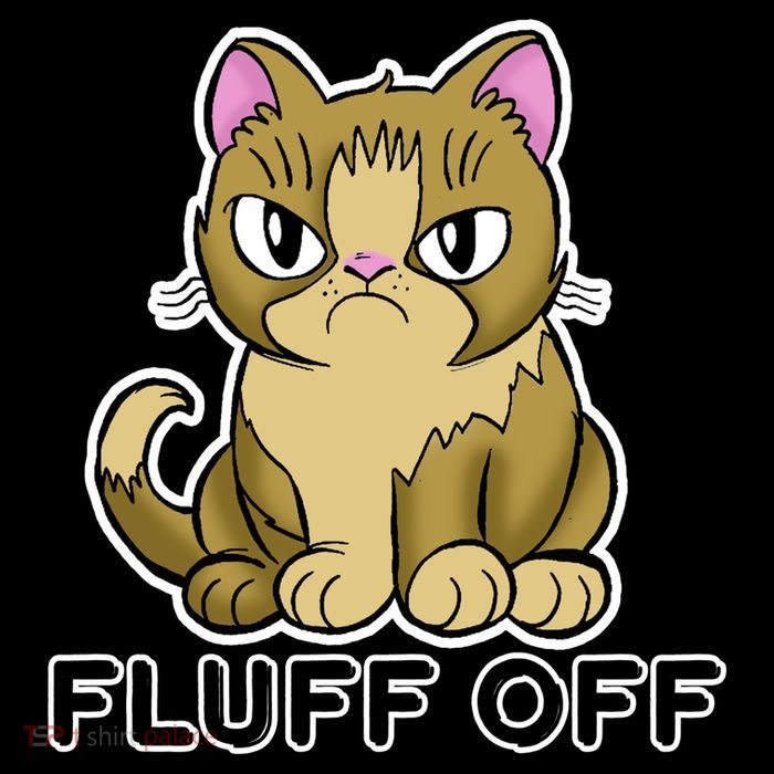 Fluff Off Funny Cat Bag