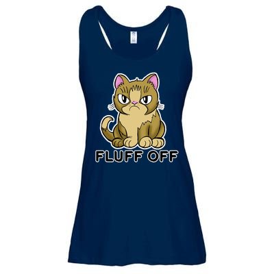 Fluff Off Funny Cat Ladies Essential Flowy Tank