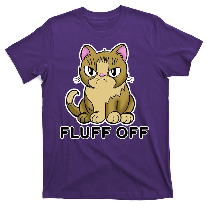 Fluff Off Funny Cat T-Shirt