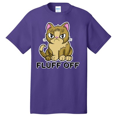 Fluff Off Funny Cat Tall T-Shirt