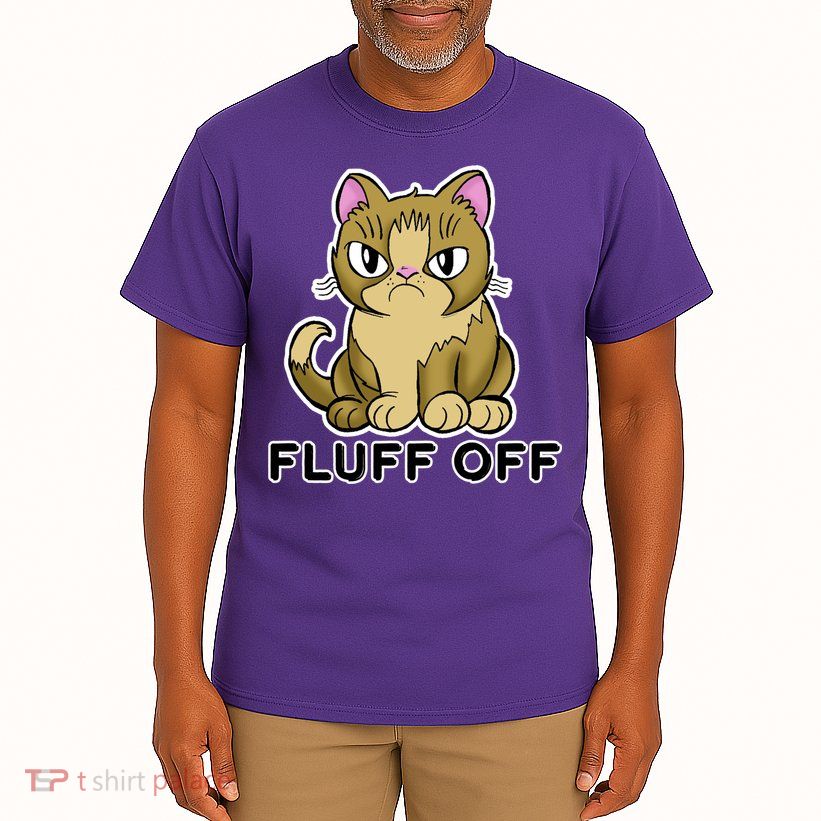 Fluff Off Funny Cat Tall T-Shirt
