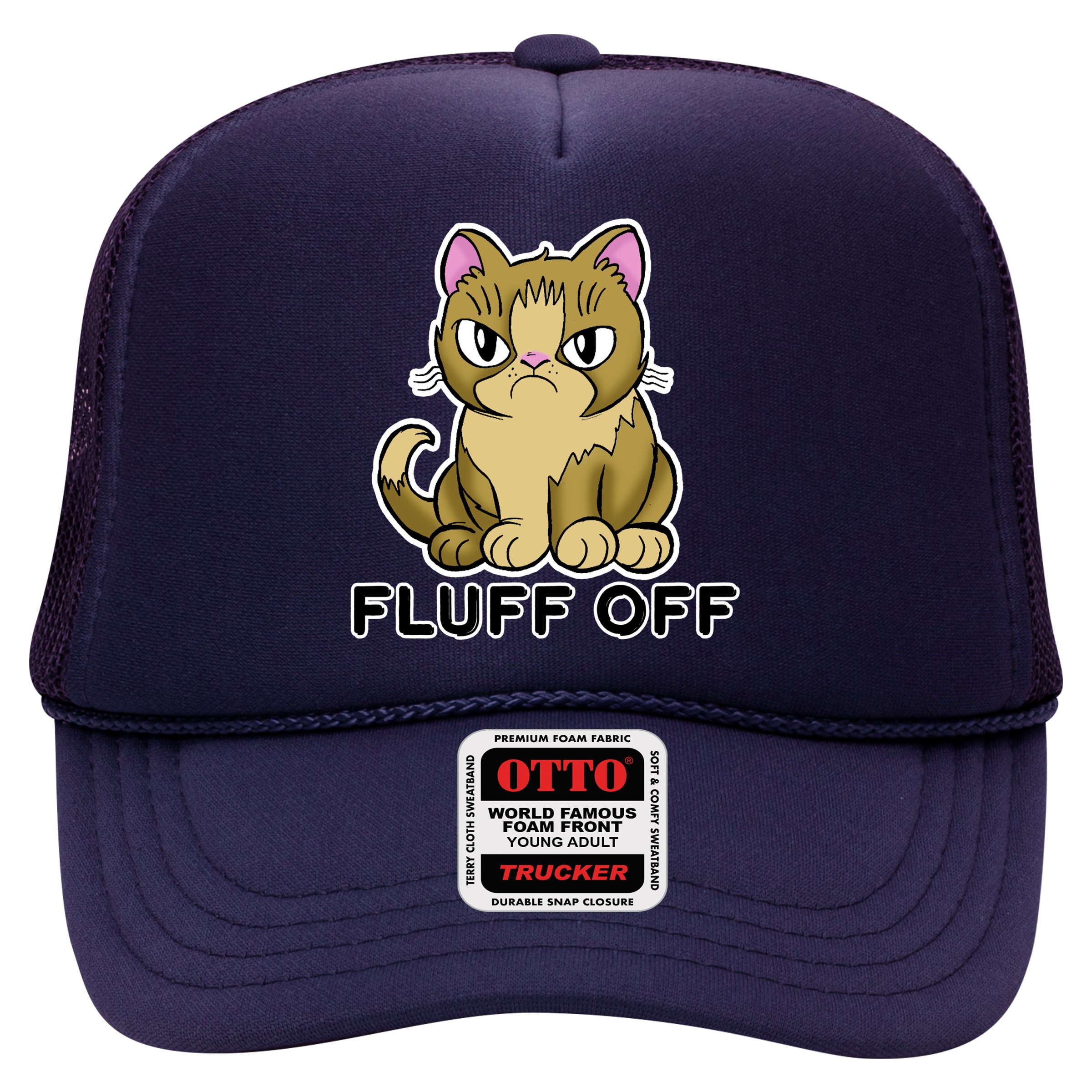 Fluff Off Funny Cat Hat