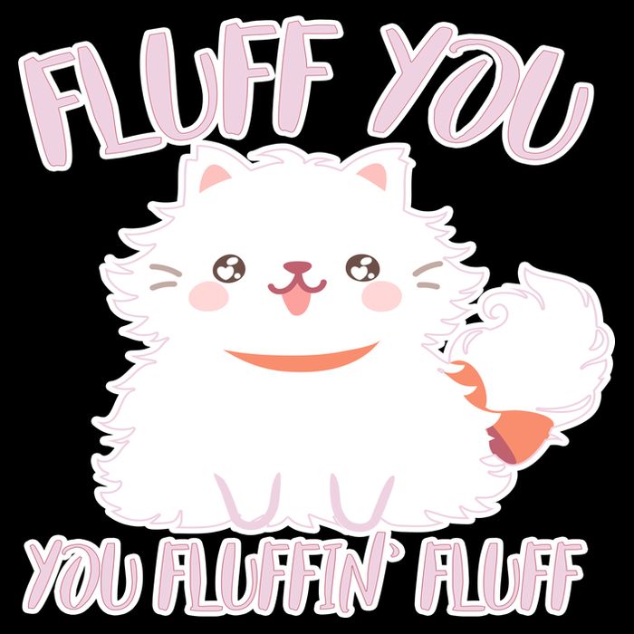 Fluff You You Fluffin Fluff Daily Commute Backpack