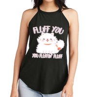 Fluff You You Fluffin Fluff Women's Perfect Tri Rocker Tank